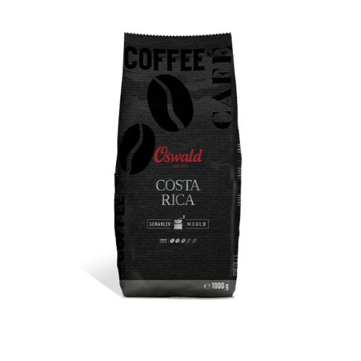Grosser Beutel Kaffee Costa Rica (gemahlen), Kaffee, Oswald