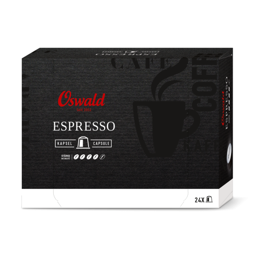 Scatola Caffè Espresso, Caffè, Oswald