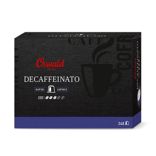 Schachtel Kaffee Decaffeinato, Kaffee, Oswald