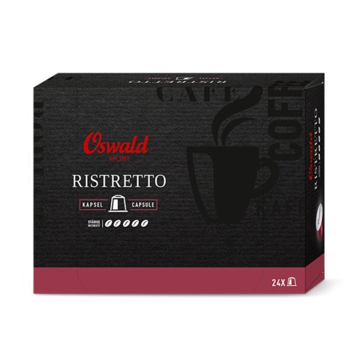 Scatola Caffè Ristretto, Caffè, Oswald