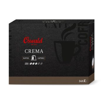 Schachtel Kaffee Crema, Kaffee, Oswald