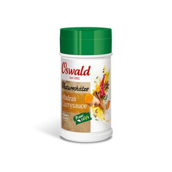 Petite boîte Sauce au Curry Madras Trésors de la Nature, Sauces, Oswald