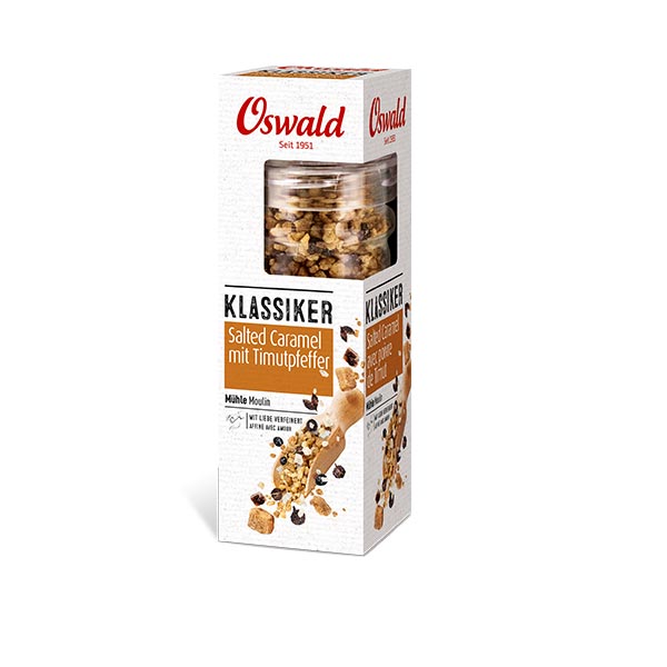 Image of Salted Caramel mit Timutpfeffer Mühle vom Oswald online Shop